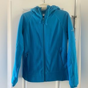 Columbia blue zip up jacket